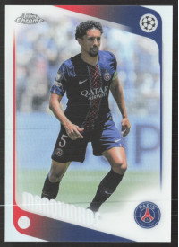 Marquinhos, Kartička, 2025-26 Topps Chrome UEFA Club Competitions, Refractor