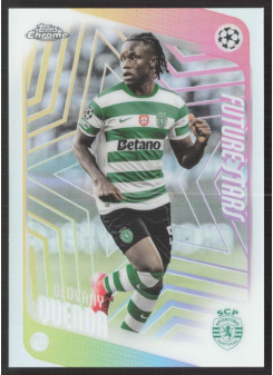Geovany Quenda, Kartička, 2025-26 Topps Chrome UEFA Club Competitions, Refractor