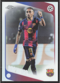 Raphinha, Kartička, 2025-26 Topps Chrome UEFA Club Competitions, Refractor