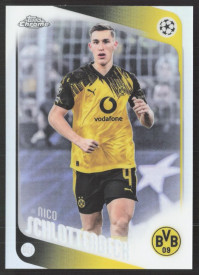 Nico Schlotterbeck, Kartička, 2025-26 Topps Chrome UEFA Club Competitions, Refractor