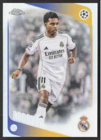 Rodrygo, Kartička, 2025-26 Topps Chrome UEFA Club Competitions, Refractor