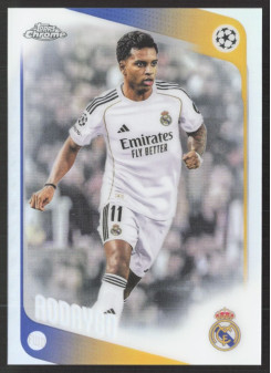 Rodrygo, Kartička, 2025-26 Topps Chrome UEFA Club Competitions, Refractor
