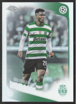 Ousmane Diomande, Kartička, 2025-26 Topps Chrome UEFA Club Competitions, Refractor