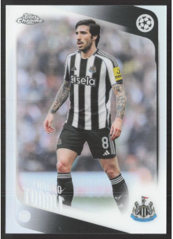 Sandro Tonali, Kartička, 2025-26 Topps Chrome UEFA Club Competitions, Refractor