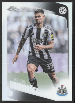 Bruno Guimarães, Kartička, 2025-26 Topps Chrome UEFA Club Competitions, Refractor