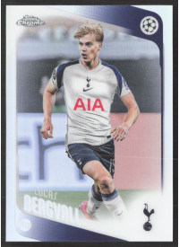 Lucas Bergvall, Kartička, 2025-26 Topps Chrome UEFA Club Competitions, Refractor
