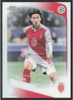 Takumi Minamino, Kartička, 2025-26 Topps Chrome UEFA Club Competitions, Refractor