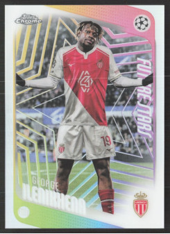 George Ilenikhena, Kartička, 2025-26 Topps Chrome UEFA Club Competitions, Refractor