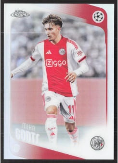 Mika Godts, Kartička, 2025-26 Topps Chrome UEFA Club Competitions, Refractor