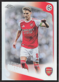Martin Ødegaard, Kartička, 2025-26 Topps Chrome UEFA Club Competitions, Refractor