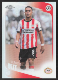Sergiño Dest, Kartička, 2025-26 Topps Chrome UEFA Club Competitions, Refractor