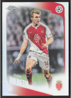 Mika Biereth, Kartička, 2025-26 Topps Chrome UEFA Club Competitions, Refractor