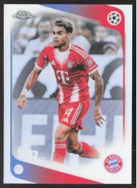 Luis Díaz, Kartička, 2025-26 Topps Chrome UEFA Club Competitions, Refractor