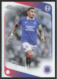 James Tavernier, Kartička, 2025-26 Topps Chrome UEFA Club Competitions, Refractor