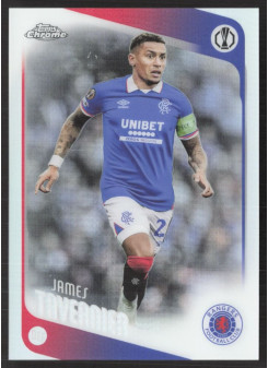 James Tavernier, Kartička, 2025-26 Topps Chrome UEFA Club Competitions, Refractor