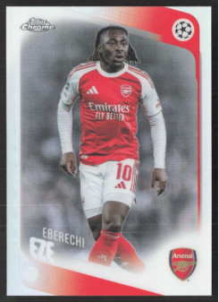 Eberechi Eze, Kartička, 2025-26 Topps Chrome UEFA Club Competitions, Refractor
