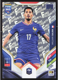 William Saliba, Kartička, 2026 Panini Adrenalyn XL FIFA 365, INSERT