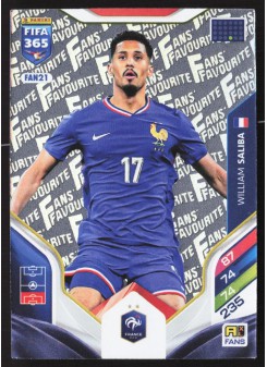 William Saliba, Kartička, 2026 Panini Adrenalyn XL FIFA 365, INSERT