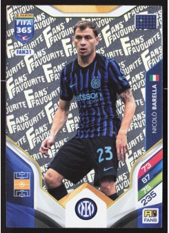 Nicolò Barella, Kartička, 2026 Panini Adrenalyn XL FIFA 365, INSERT