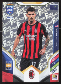Christian Pulisic, Kartička, 2026 Panini Adrenalyn XL FIFA 365, INSERT