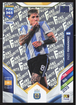 Enzo Fernández, Kartička, 2026 Panini Adrenalyn XL FIFA 365, INSERT