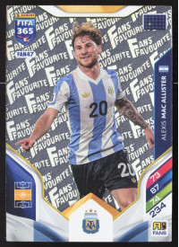 Alexis Mac Allister, Kartička, 2026 Panini Adrenalyn XL FIFA 365, INSERT