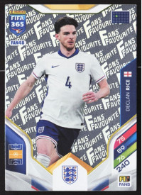 Declan Rice, Kartička, 2026 Panini Adrenalyn XL FIFA 365, INSERT