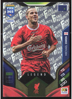 Michael Owen, Kartička, 2026 Panini Adrenalyn XL FIFA 365, INSERT