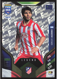 Sergio Agüero, Kartička, 2026 Panini Adrenalyn XL FIFA 365, INSERT