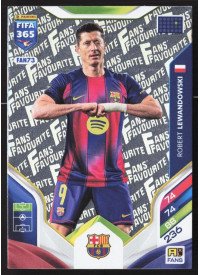 Robert Lewandowski, Kartička, 2026 Panini Adrenalyn XL FIFA 365, INSERT