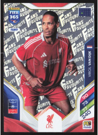 Virgil van Dijk, Kartička, 2026 Panini Adrenalyn XL FIFA 365, INSERT