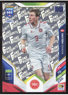 Rasmus Højlund, Card, 2026 Panini Adrenalyn XL FIFA 365, INSERT