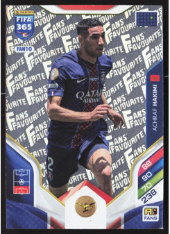 Achraf Hakimi, Kartička, 2026 Panini Adrenalyn XL FIFA 365, INSERT