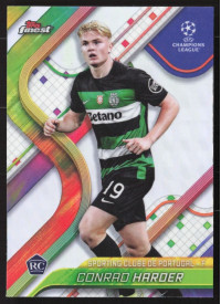 Conrad Harder, Kartička, Topps Finest UEFA Club Competitions 2024-2025, Refractor