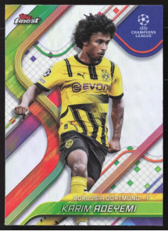 Karim Adeyemi, Kartička, Topps Finest UEFA Club Competitions 2024-2025, Refractor