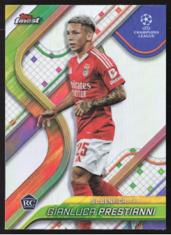 Gianluca Prestianni, Kartička, Topps Finest UEFA Club Competitions 2024-2025, Refractor
