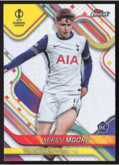 Mikey Moore, Kartička, Topps Finest UEFA Club Competitions 2024-2025, Refractor