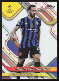 Hakan Çalhanoğlu, Kartička, Topps Finest UEFA Club Competitions 2024-2025, Refractor
