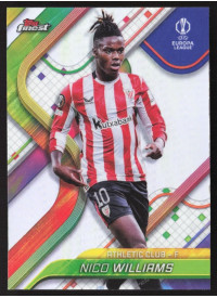 Nico Williams, Kartička, Topps Finest UEFA Club Competitions 2024-2025, Refractor