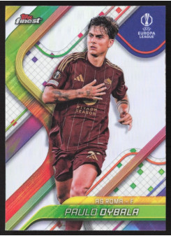 Paulo Dybala, Kartička, Topps Finest UEFA Club Competitions 2024-2025, Refractor