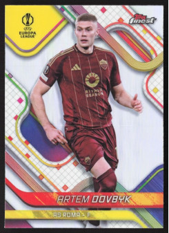 Artem Dovbyk, Kartička, Topps Finest UEFA Club Competitions 2024-2025, Refractor