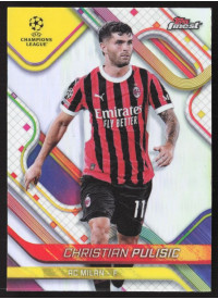 Christian Pulisic, Kartička, Topps Finest UEFA Club Competitions 2024-2025, Refractor