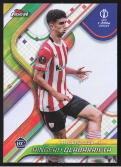 Aingeru Olabarrieta, Kartička, Topps Finest UEFA Club Competitions 2024-2025, Refractor