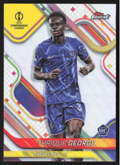 Tyrique George, Kartička, Topps Finest UEFA Club Competitions 2024-2025, Refractor