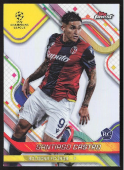 Santiago Castro, Kartička, Topps Finest UEFA Club Competitions 2024-2025, Refractor