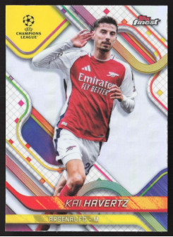 Kai Havertz, Kartička, Topps Finest UEFA Club Competitions 2024-2025, Refractor
