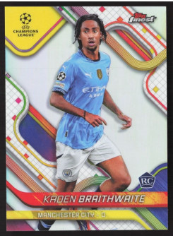 Kaden Braithwaite, Kartička, Topps Finest UEFA Club Competitions 2024-2025, Refractor