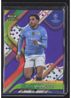 Omar Marmoush, Kartička, Topps Finest UEFA Club Competitions 2024-2025, LIMIT