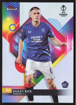 Bailey Rice, Kartička, Topps Finest UEFA Club Competitions 2023-24, Refractor