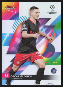 Oscar Gloukh, Kartička, Topps Finest UEFA Club Competitions 2023-24, Refractor